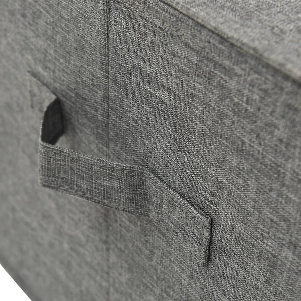 vidaXL Fabric Storage Box 50x30x25 cm Anthracite