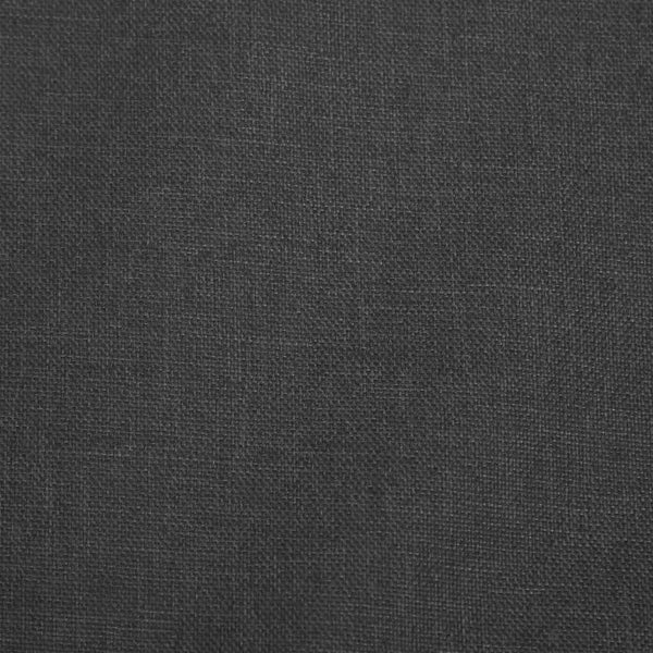 vidaXL Twin Stroller Dark Grey and Black Steel