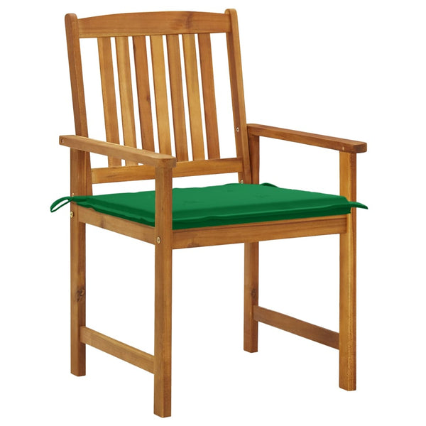 vidaXL Garden Chairs with Cushions 6 pcs. Solid Acacia Wood