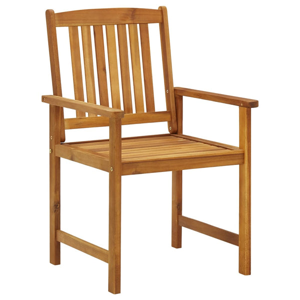 vidaXL Garden Chairs with Cushions 6 pcs. Solid Acacia Wood