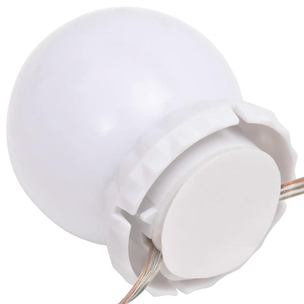 LED Spiegelleuchte mit 8 Glühbirnen