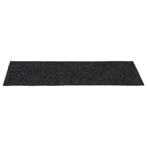 Selbstklebende Stufenmatten Dunkelgrau 60x25cm, 15er Set