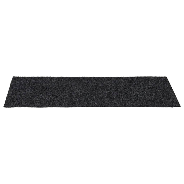 Selbstklebende Stufenmatten Dunkelgrau 60x25cm, 15er Set