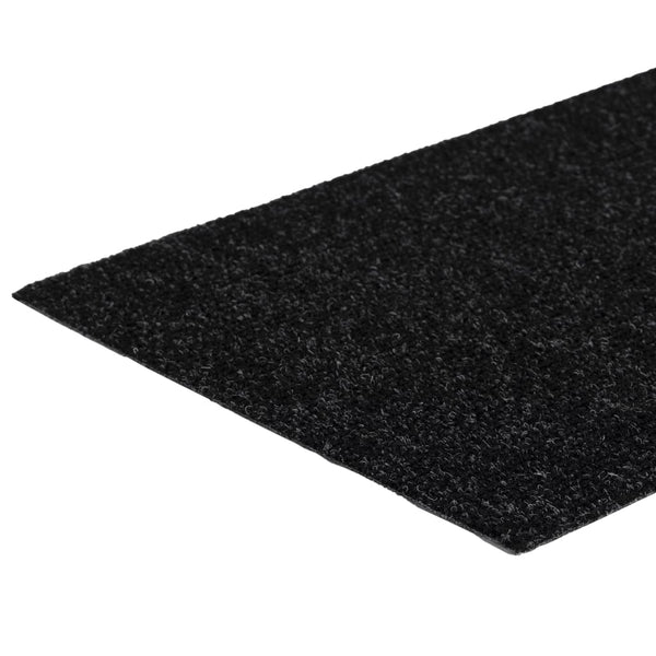 Selbstklebende Stufenmatten, 15er Set, 60x25 cm, Schwarz