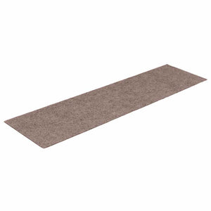 vidaXL Self-Adhesive Stair Mats 15 pcs. 76x20 cm Light Brown Rectangular
