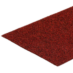 vidaXL Self-Adhesive Stair Treads 15 pcs. 76x20 cm Burgundy Rectangular