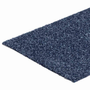 vidaXL Stair Treads Self-Adhesive 15 pcs. 76x20 cm Grey Blue Rectangular