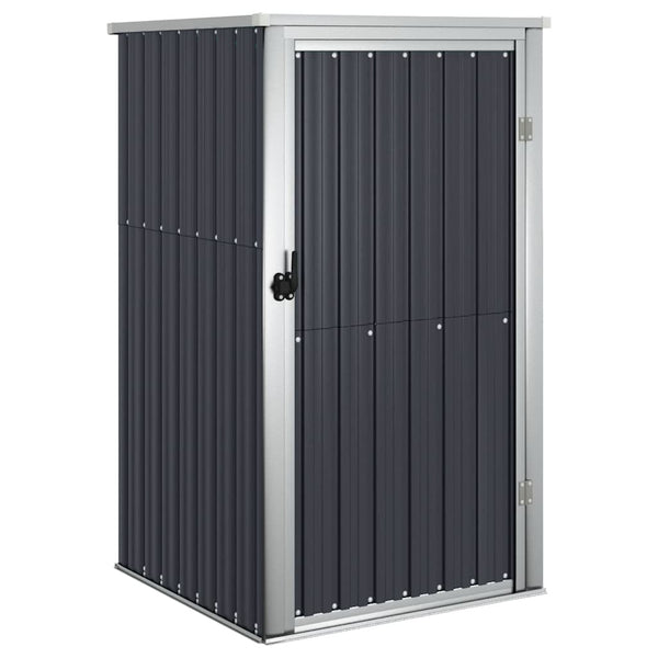 vidaXL Tool Shed Anthracite 88x89x161 cm Galvanised Steel
