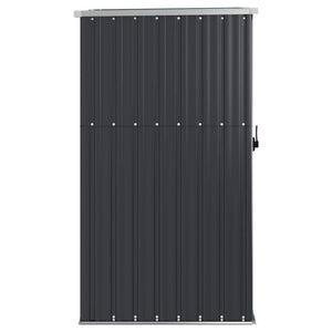 vidaXL Tool Shed Anthracite 88x89x161 cm Galvanised Steel