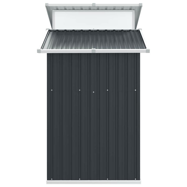 vidaXL Garden Shed Anthracite 270x130x208.5 cm Galvanized Steel