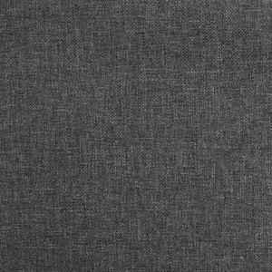 vidaXL Bar Stools 2 pcs. Dark Grey Fabric