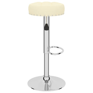 vidaXL Bar Stools 2 pcs Cream Fabric