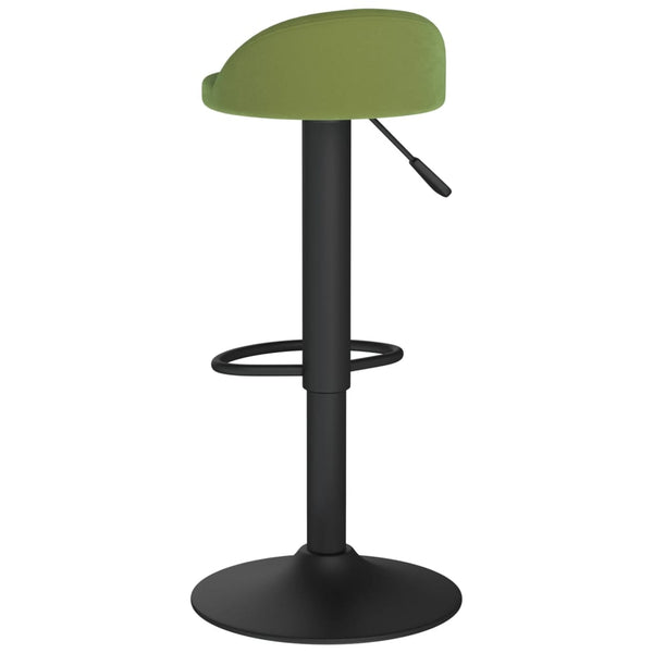 Barhocker Hellgrün Samt