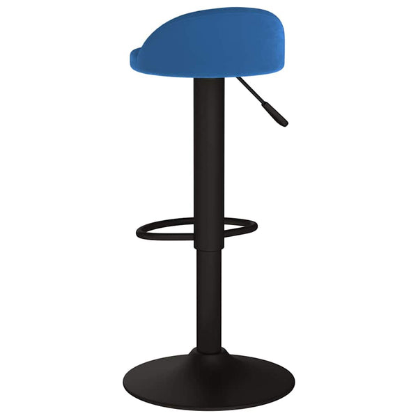 Blauer Samt Barhocker