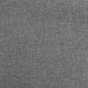 vidaXL Swivel Bar Stool Light Grey Fabric