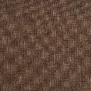 vidaXL Swivel Bar Stool Brown Fabric