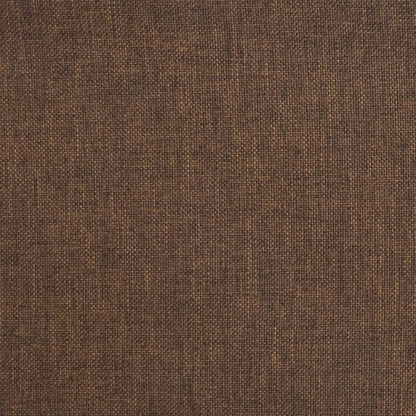vidaXL Swivel Bar Stool Brown Fabric