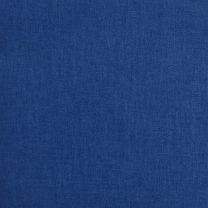 vidaXL Swivel Bar Stool Blue Fabric