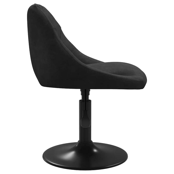 Barhocker Schwarzer Samt