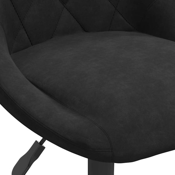 Barhocker Schwarzer Samt