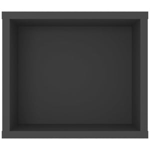 Grauer TV-Hängeschrank 100 cm
