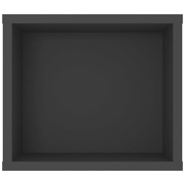 Grauer TV-Hängeschrank 100 cm