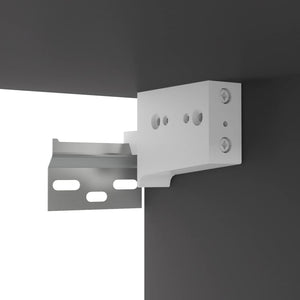 Grauer TV-Hängeschrank 100 cm