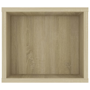vidaXL Wall-Mounted TV Cabinet Sonoma Oak 100x30x26.5 cm Engineered Wood