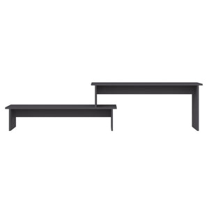 vidaXL TV Cabinet Grey 180x30x43 cm Engineered Wood
