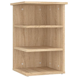 vidaXL Side Shelf Sonoma Oak 35x35x55 cm Engineered Wood