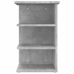 vidaXL Side Shelf Concrete Grey 35x35x55 cm Engineered Wood