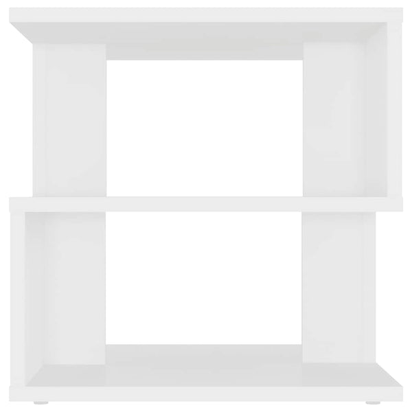 vidaXL Side Table White 40x40x40 cm Engineered Wood