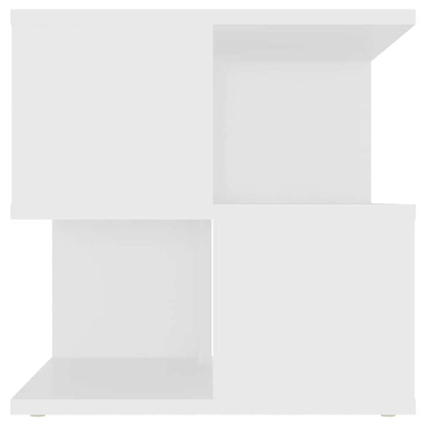 vidaXL Side Table White 40x40x40 cm Engineered Wood