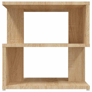 vidaXL End Table Sonoma Oak 40x40x40 cm Engineered Wood