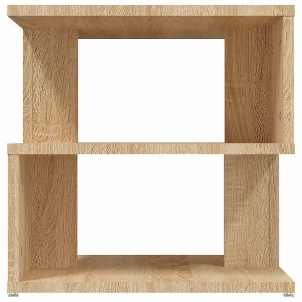 vidaXL End Table Sonoma Oak 40x40x40 cm Engineered Wood