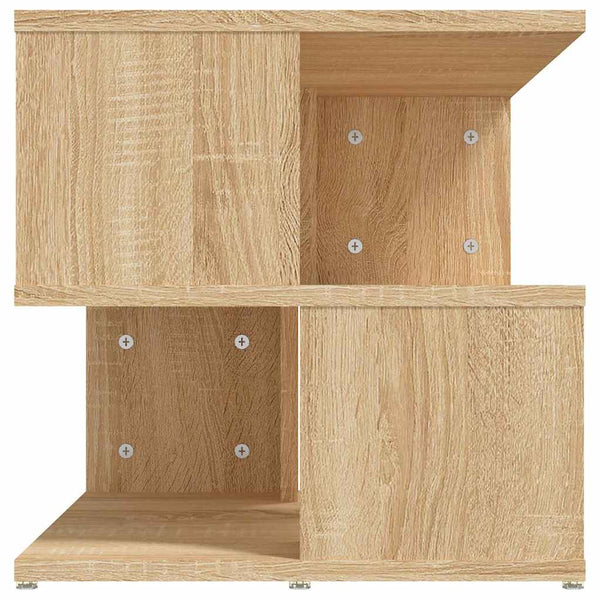 vidaXL End Table Sonoma Oak 40x40x40 cm Engineered Wood