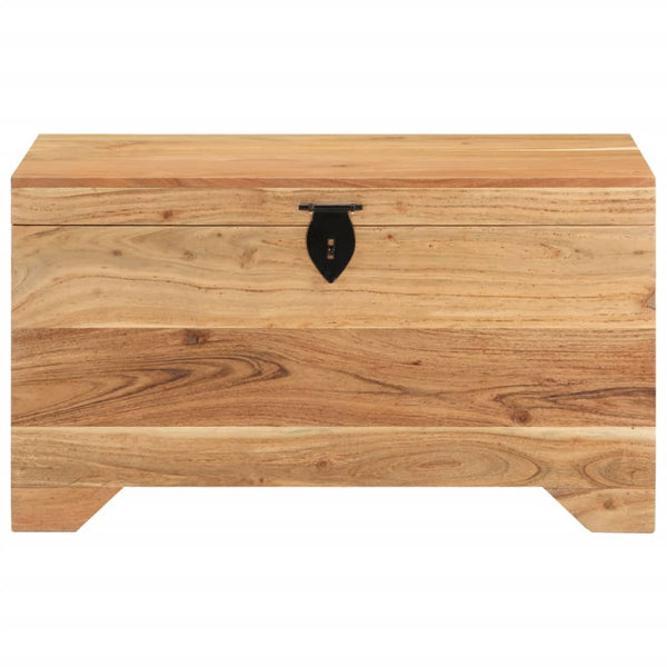 vidaXL Solid Acacia Wood Storage Chest