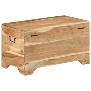 vidaXL Solid Acacia Wood Storage Chest