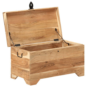 vidaXL Solid Acacia Wood Storage Chest
