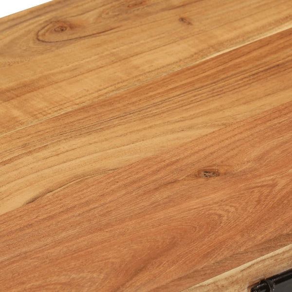 vidaXL Solid Acacia Wood Storage Chest