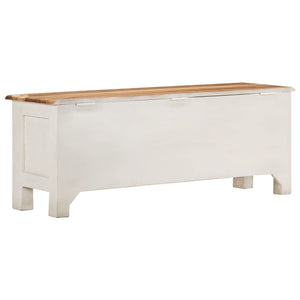 Akazienholz Truhe 110x30x40 cm