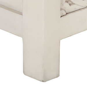 Akazienholz Truhe 110x30x40 cm