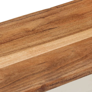 Akazienholz Truhe 110x30x40 cm