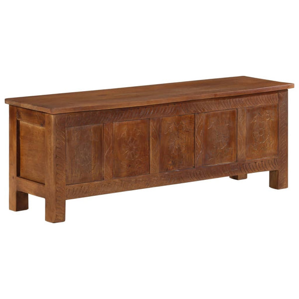 Massivholz Mango Truhe 110cm