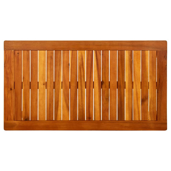 vidaXL Garden Coffee Table 90x50x36 cm Solid Acacia Wood