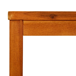 vidaXL Coffee Table 60x60x45 cm Solid Acacia Wood