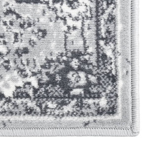 vidaXL Runner Rug BCF Oriental Grey 80x200 cm