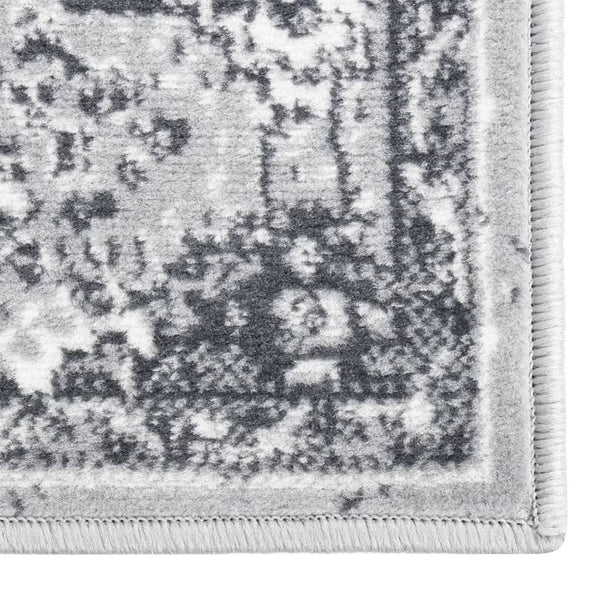vidaXL Runner Rug BCF Oriental Grey 80x200 cm