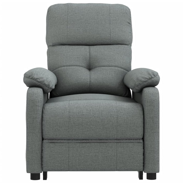 vidaXL Electric Massage Chair Dark Grey Fabric