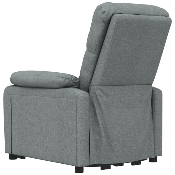vidaXL Electric Massage Chair Dark Grey Fabric